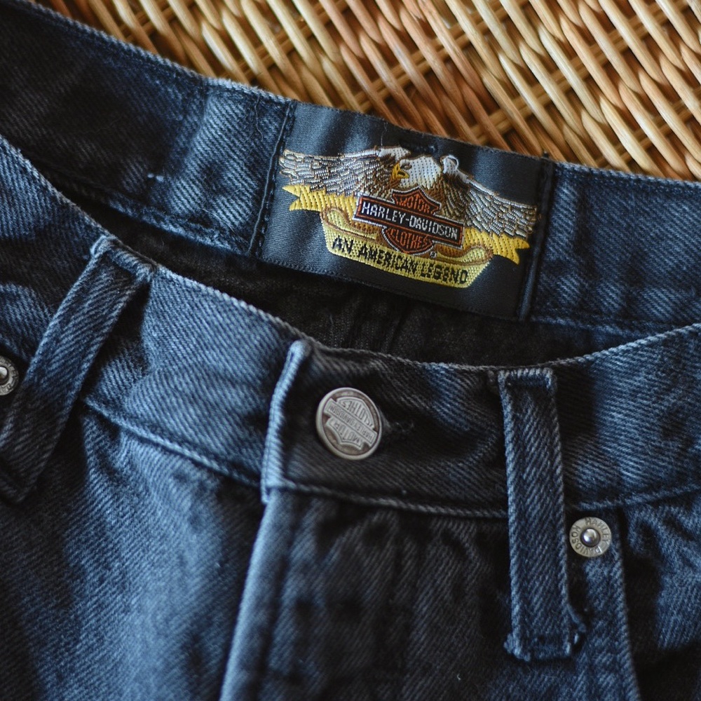 *VINTAGE* Harley Davidson Denim Jeans